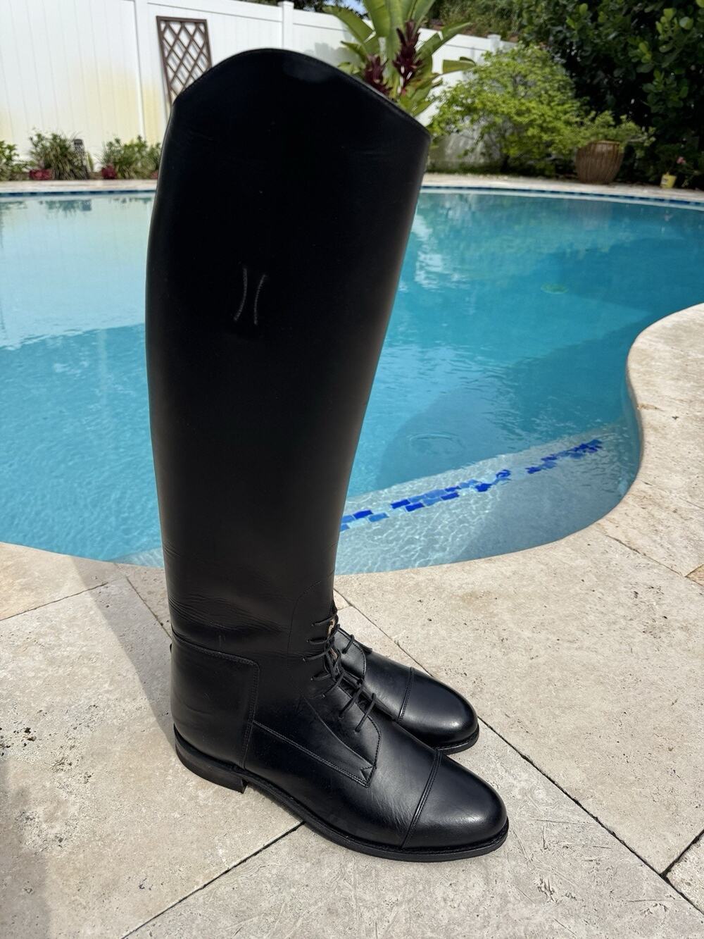 Bond Boot Co. Blk NWOB Field Equestrian Riding Boot Women 11 Effingham Legend